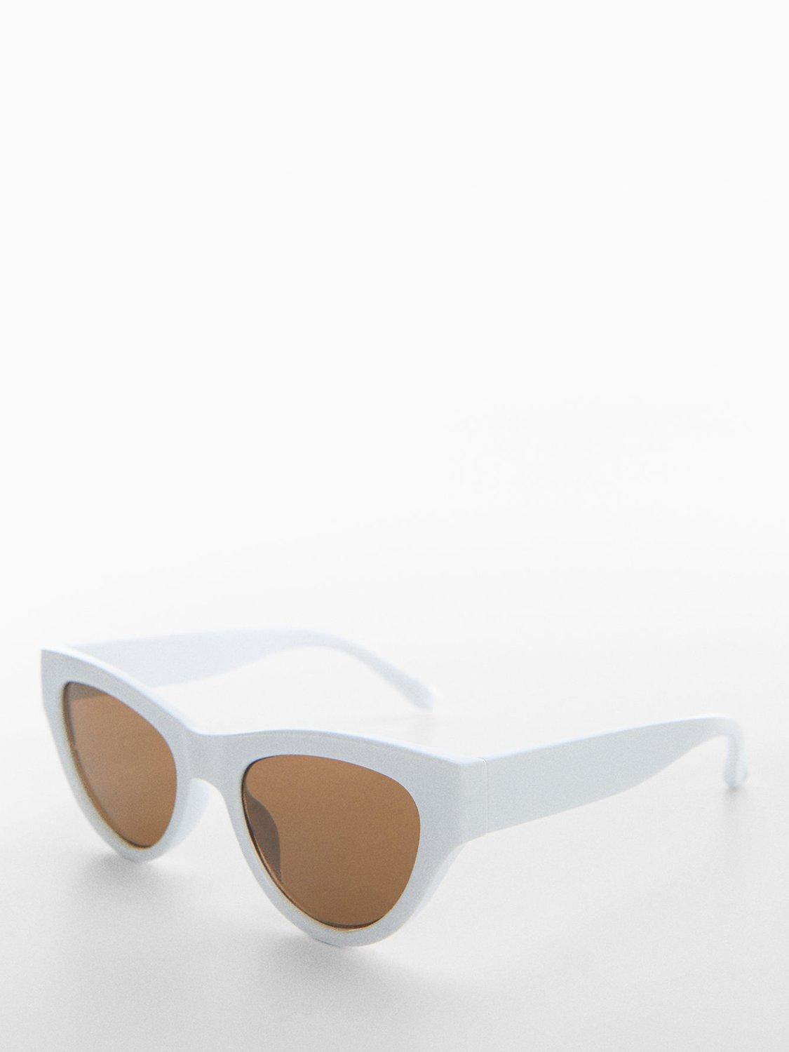 Mango Fabi Women's Sunglasses, White, One Size