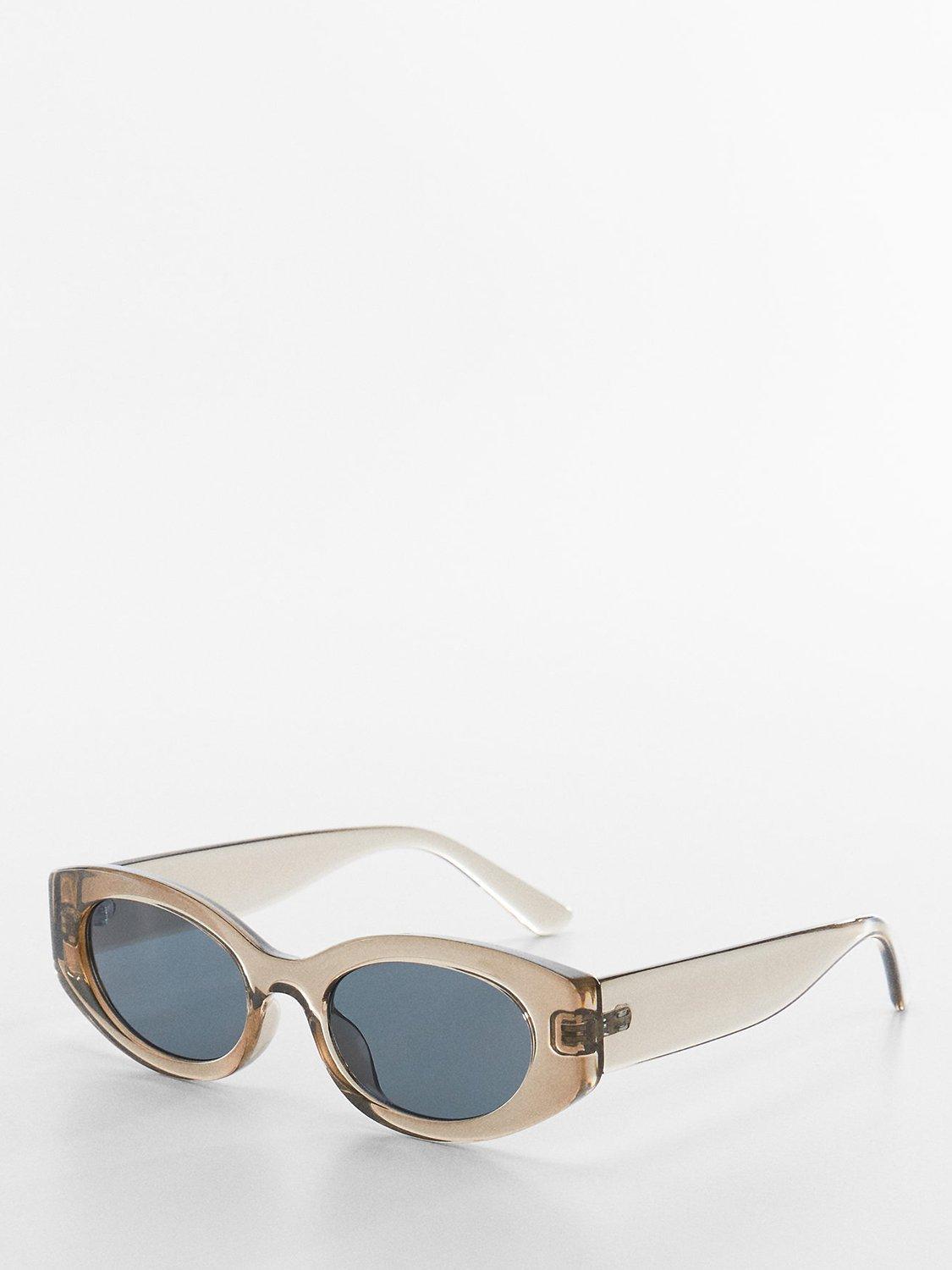 Mango Marisa Elongated Oval Sunglasses