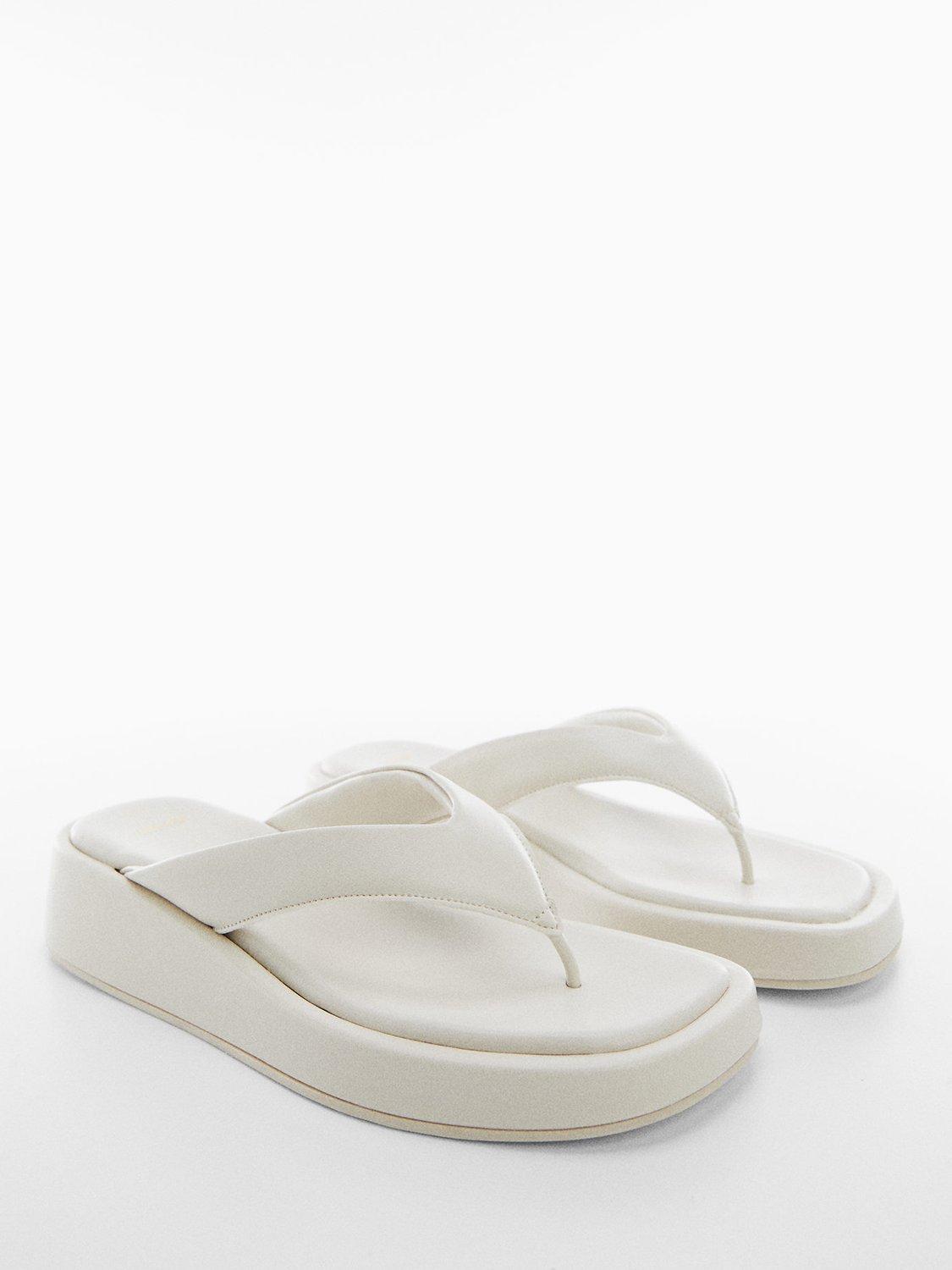 Mango Simi Flat T-Bar Sandals