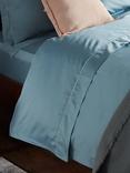 John Lewis Soft & Silky Egyptian Cotton Sateen 400 Thread Count Deep Fitted Sheet, Horizon