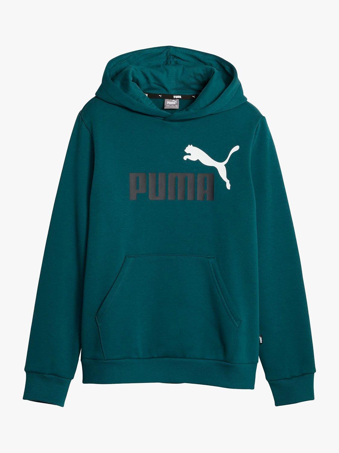PUMA Kids' Essential Logo Hoodie, Malachite