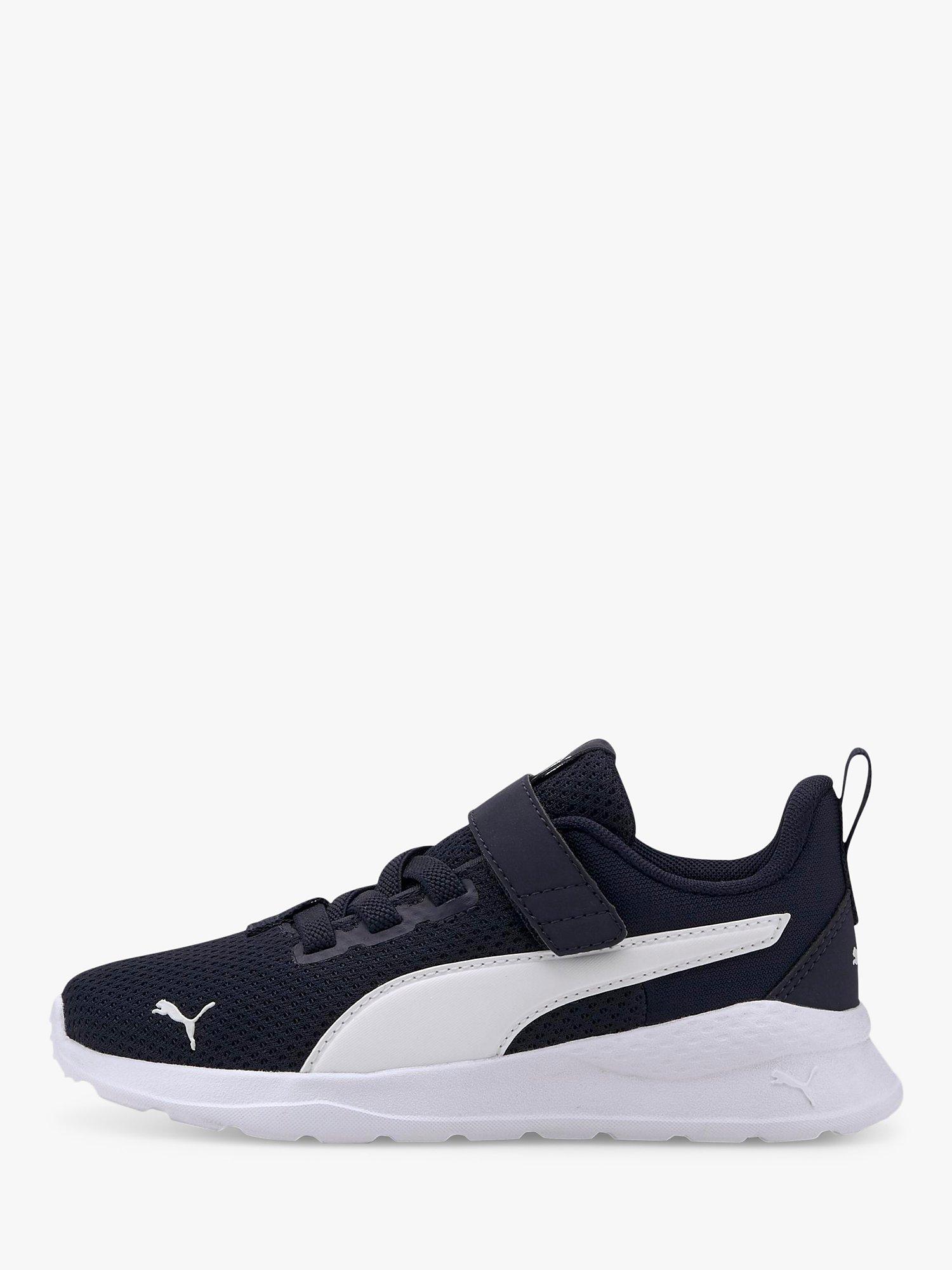 PUMA Kids' Anazarun Lite Trainers, Navy, 1