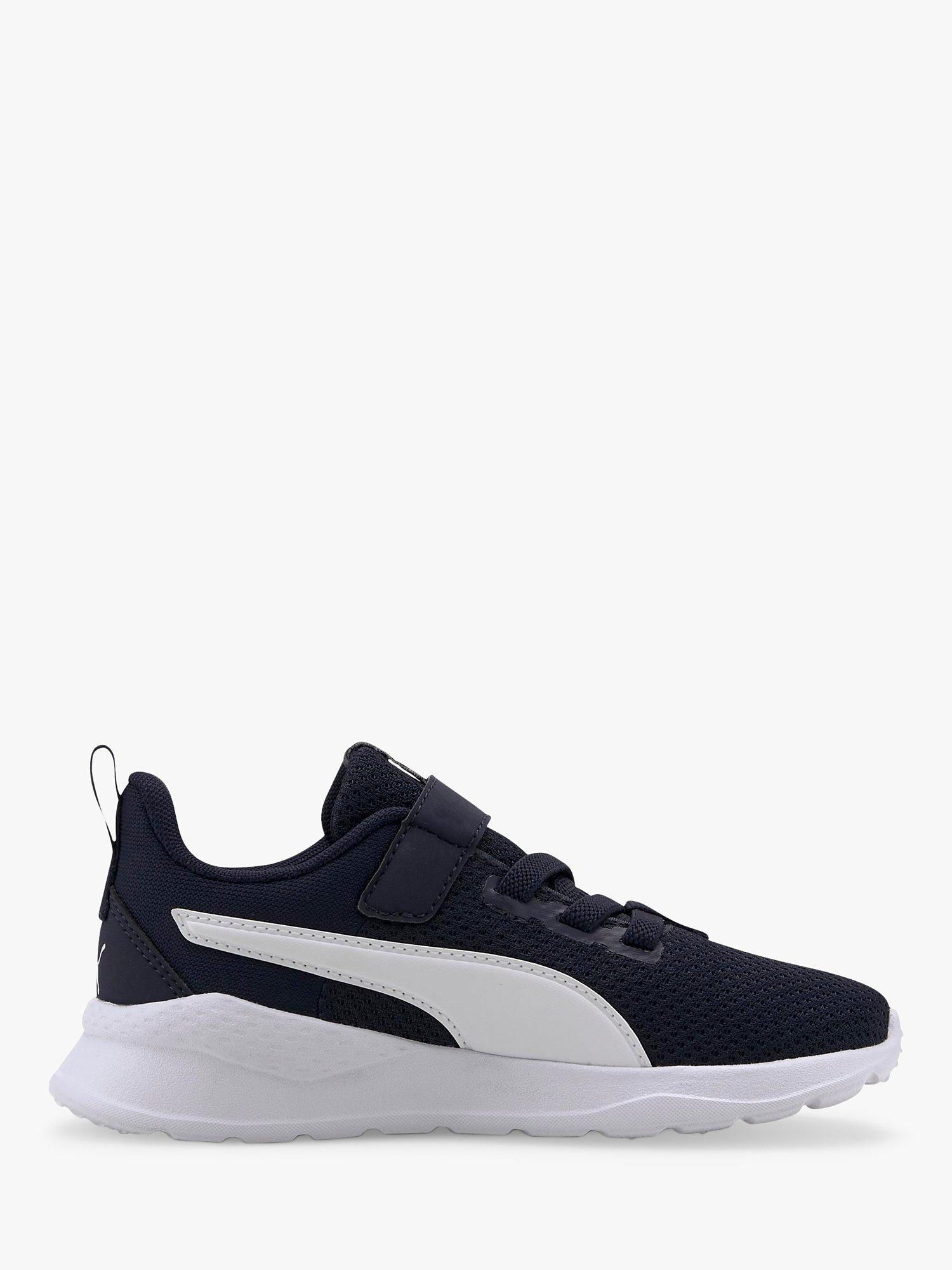 PUMA Kids' Anazarun Lite Trainers, Navy, 1