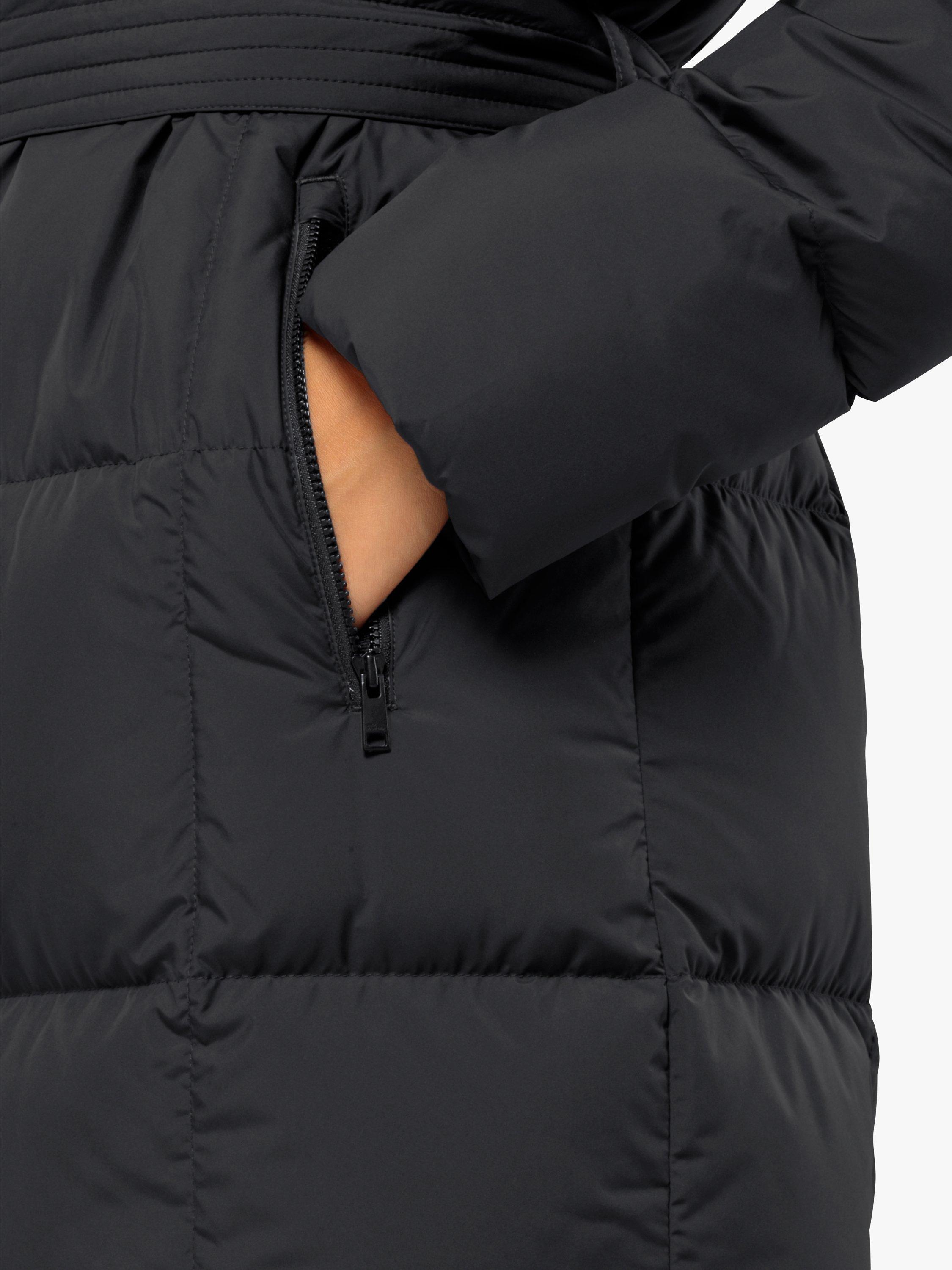 Product image 6 of 7, which shows Jack Wolfskin Frozen Lake Down Coat, Black, XS