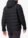 Jack Wolfskin Ather Down Men's Hooded Jacket, Black