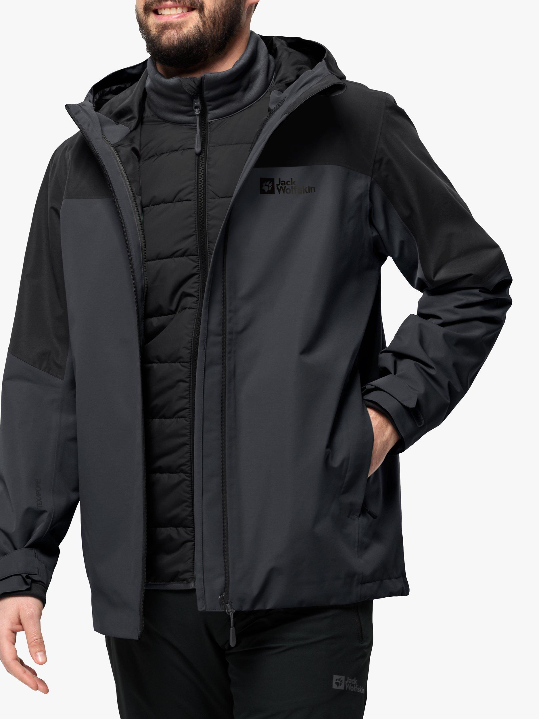 Jack Wolfskin Glaabach 3 in 1 Men s Waterproof Jacket