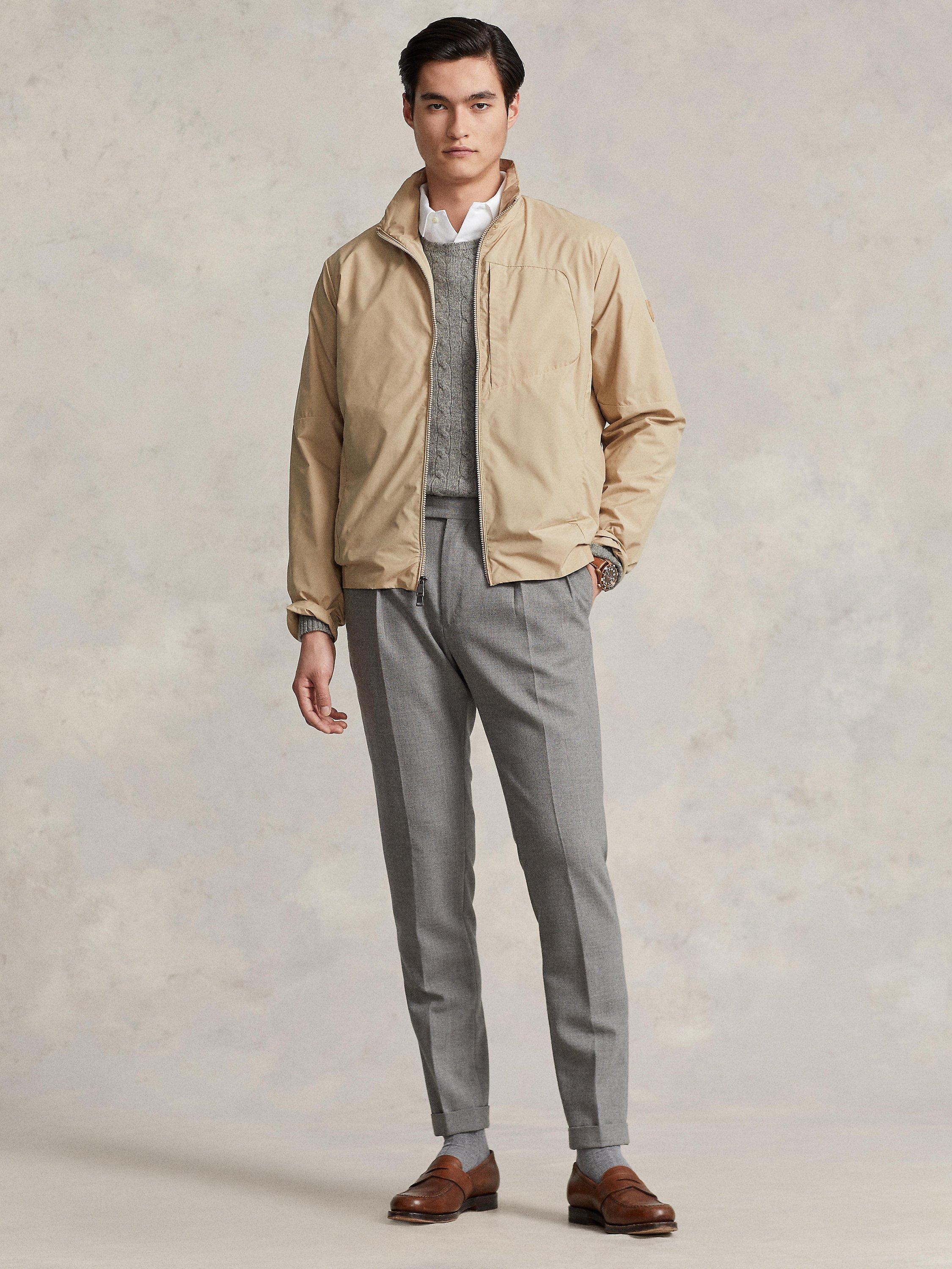Polo Ralph Lauren Packable Bomber Jacket, Coastal Beige