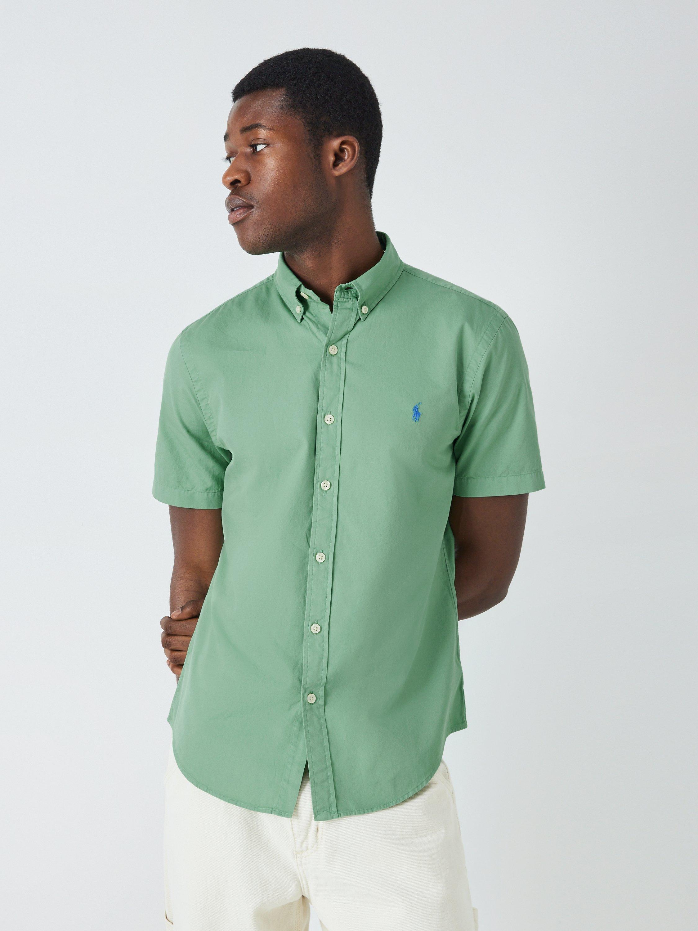 Ralph Lauren Button-Down Collar Short Sleeve Shirt