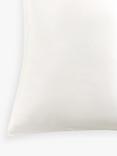 John Lewis Organic Mulberry Silk Standard Pillowcase, Bright White