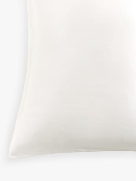 John Lewis Organic Mulberry Silk Standard Pillowcase - view 2, White