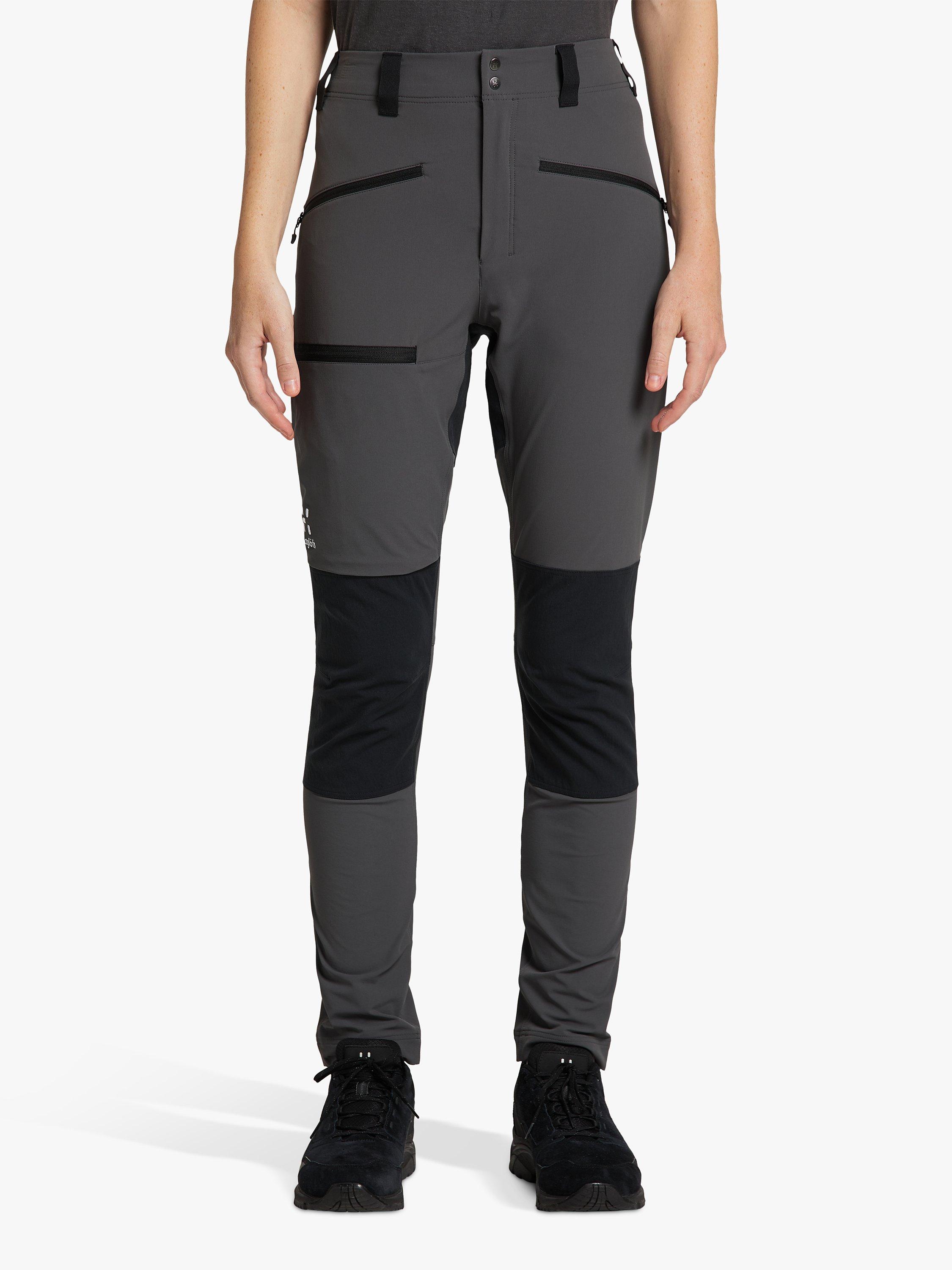 Haglöfs Mid Slim Technical Hiking Trousers, Magnetite/True Black