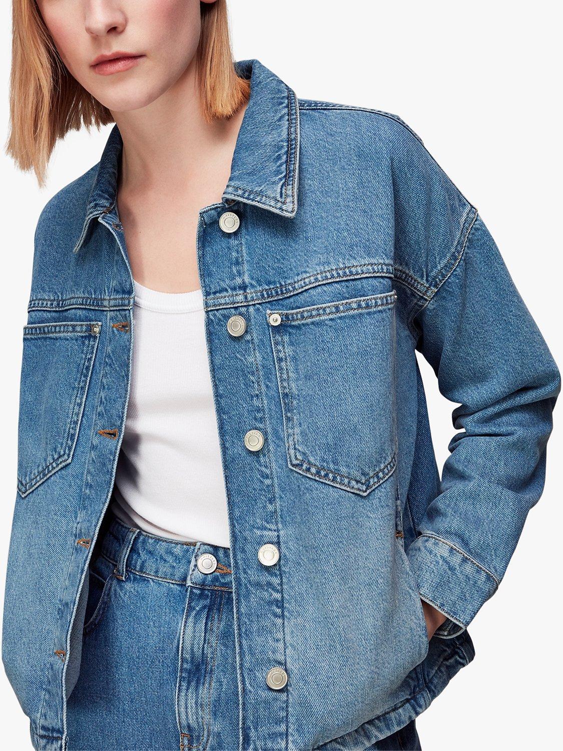 Whistles Ella Denim Jacket, Denim