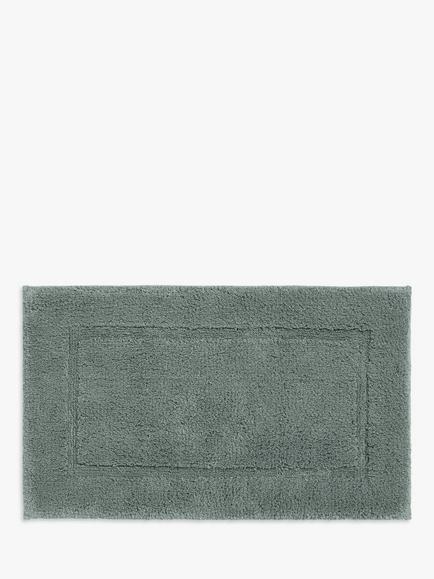 John Lewis Micro-Fresh Deep Pile Bath Mat, Rosemary