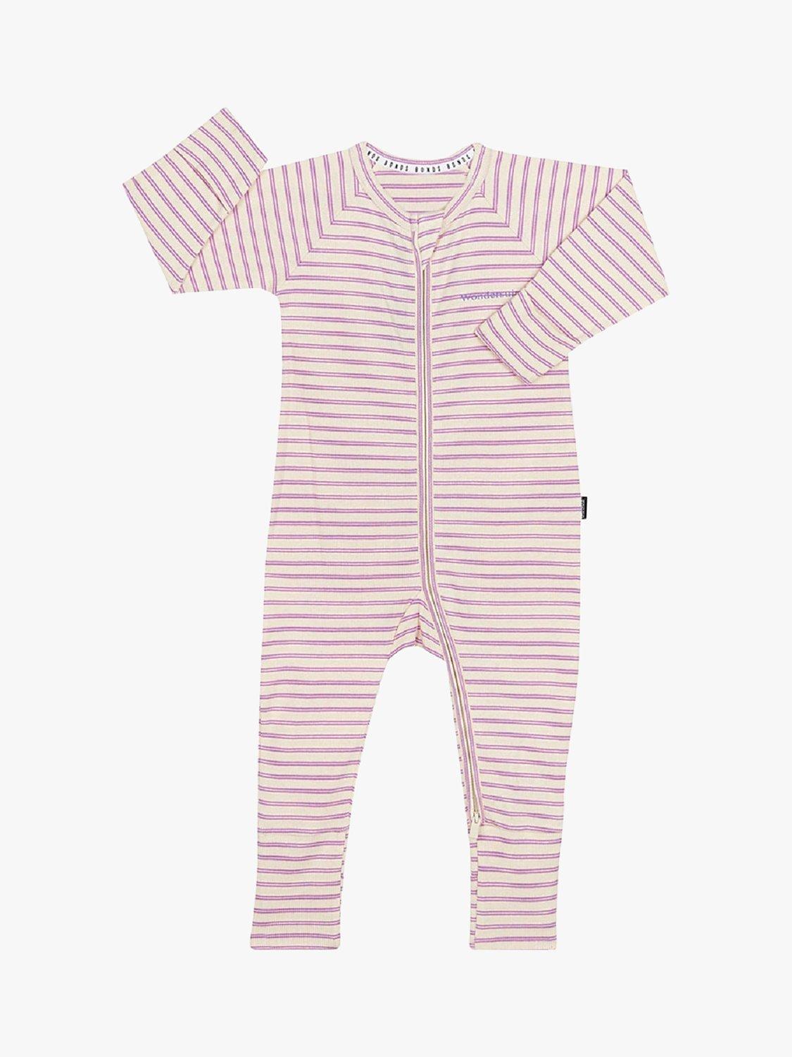 Bonds Baby Rib Stripe Wondersuit, Pop Princess