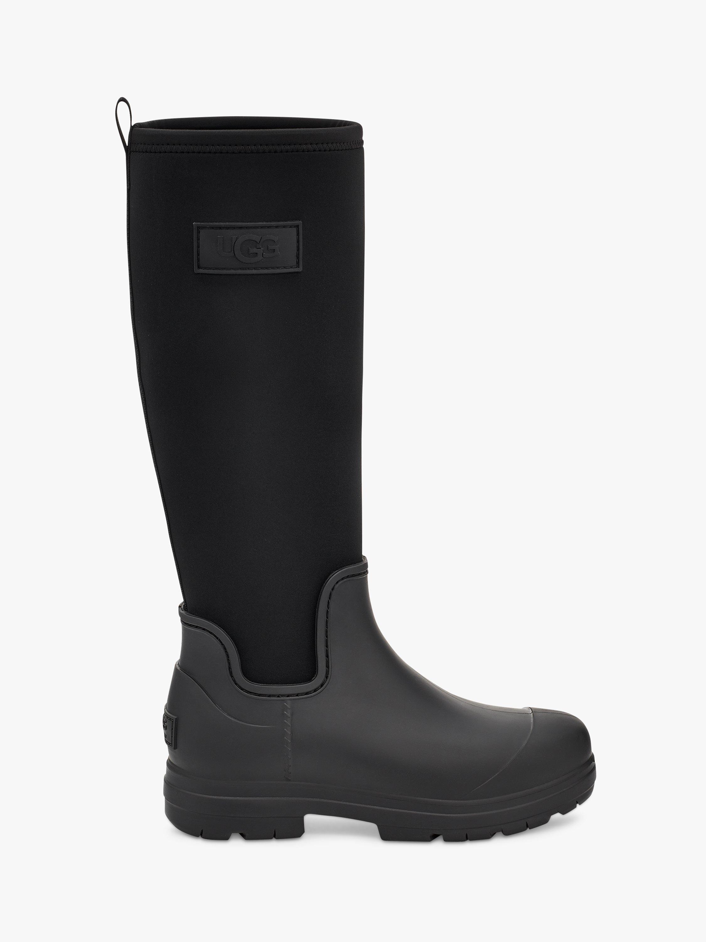 UGG Droplet Tall Wellington Boots, Black