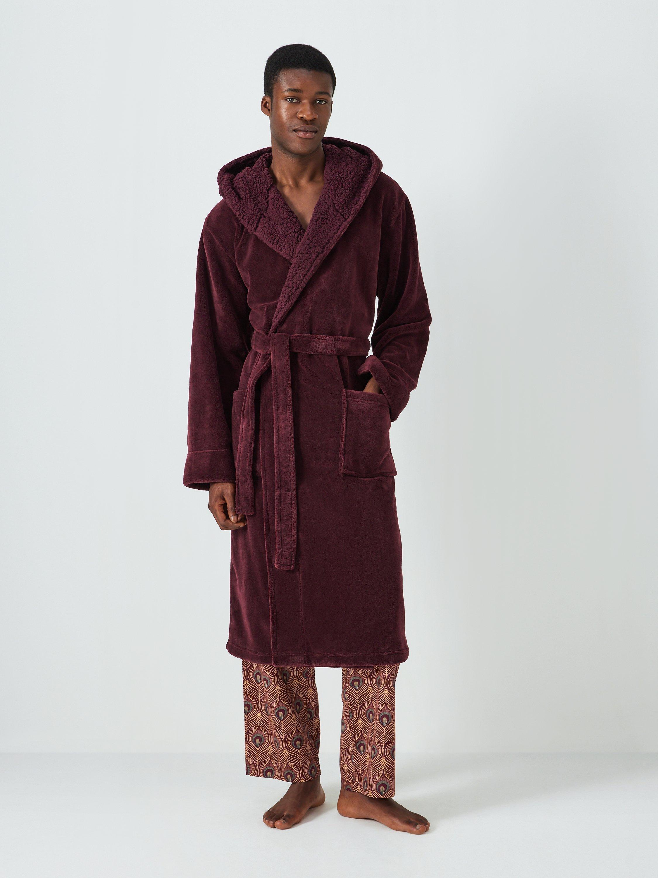 John Lewis Cosy Fleece Hooded Robe