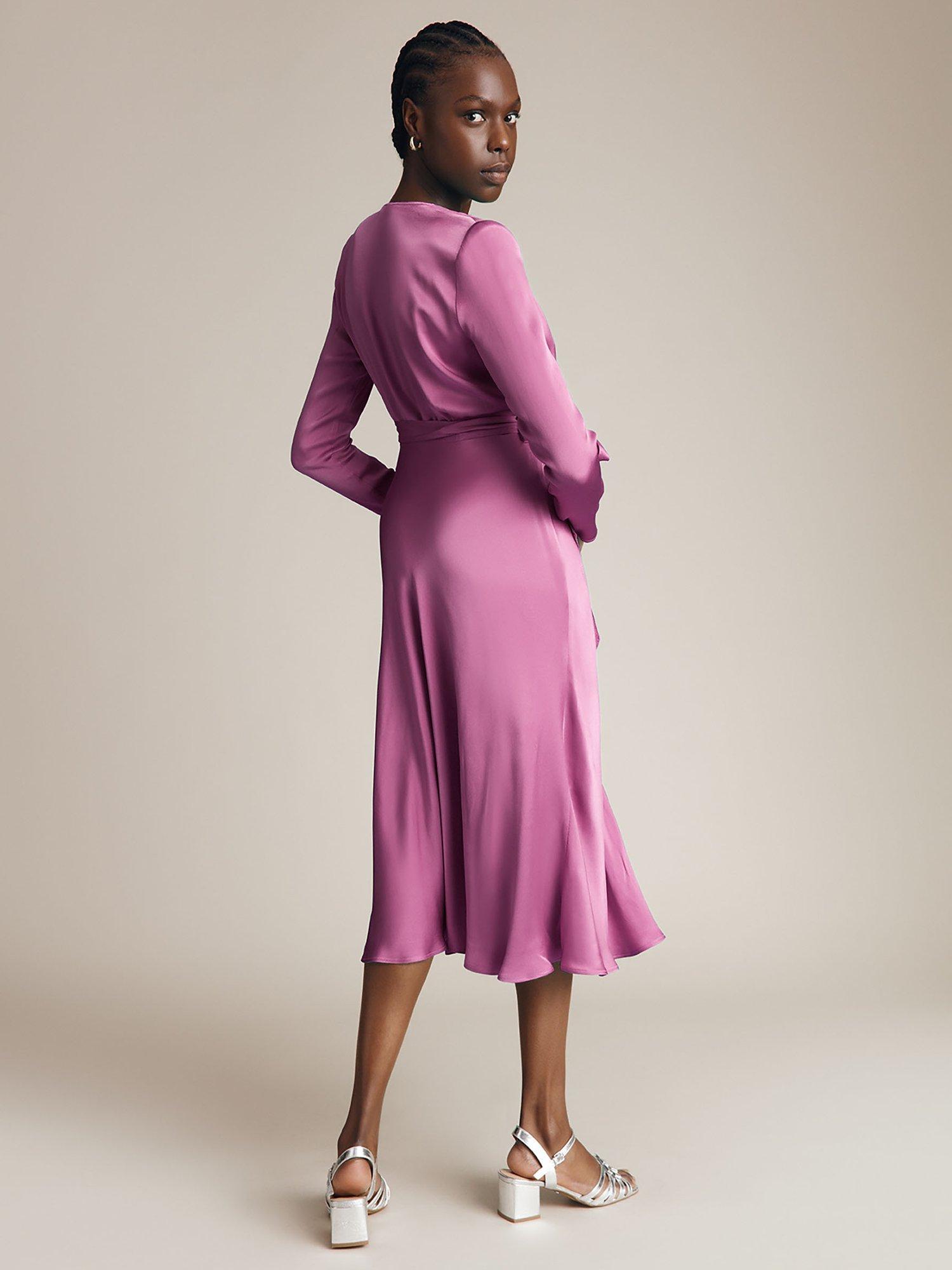Ghost meryl dress pink sales