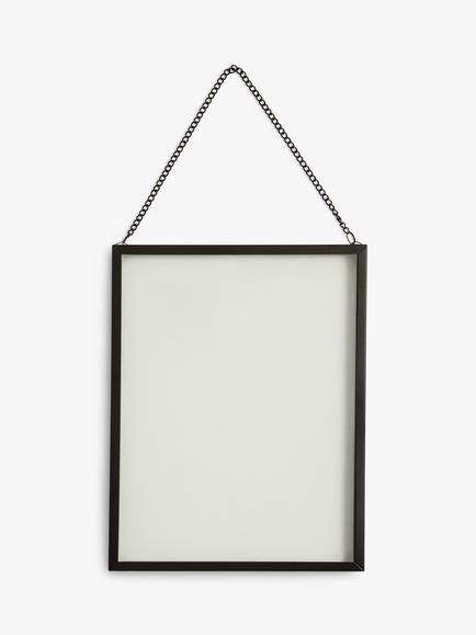 John Lewis Metal Hanging Photo/Art Frame, Black