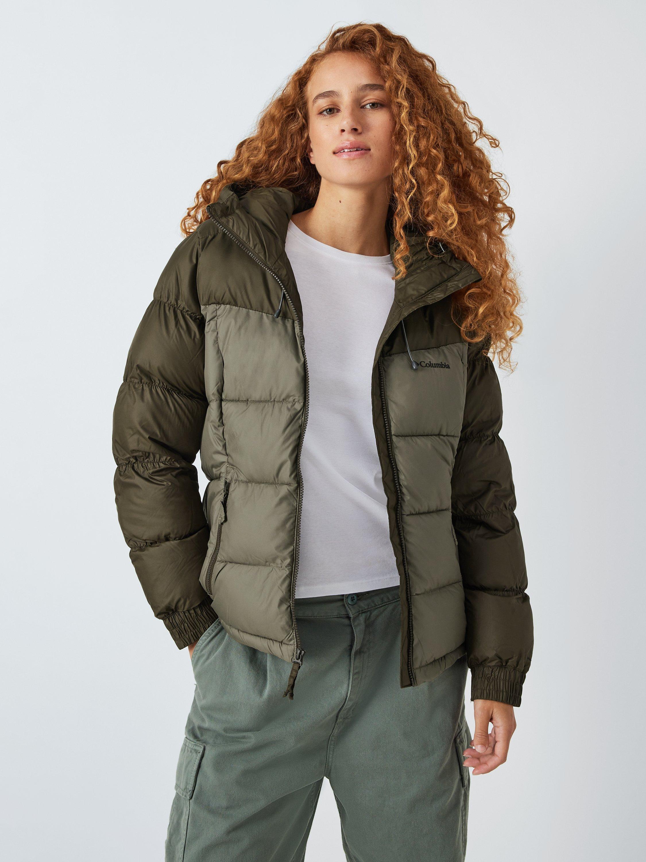 Columbia Women's Pike Lake™ II Hooded Puffer Jacket, Olive Green