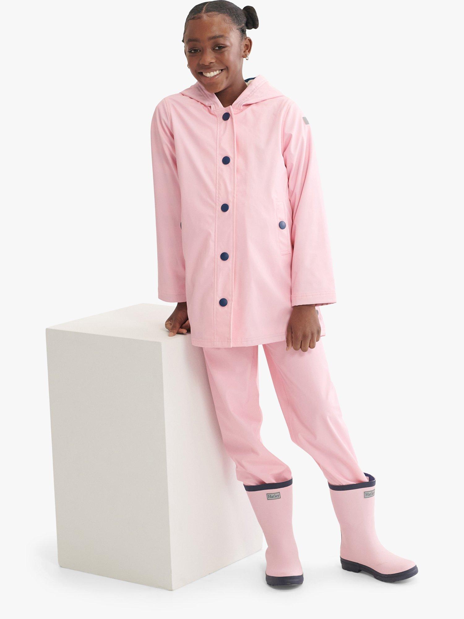 Hatley Kids' Waterproof Splash Trousers, Pink