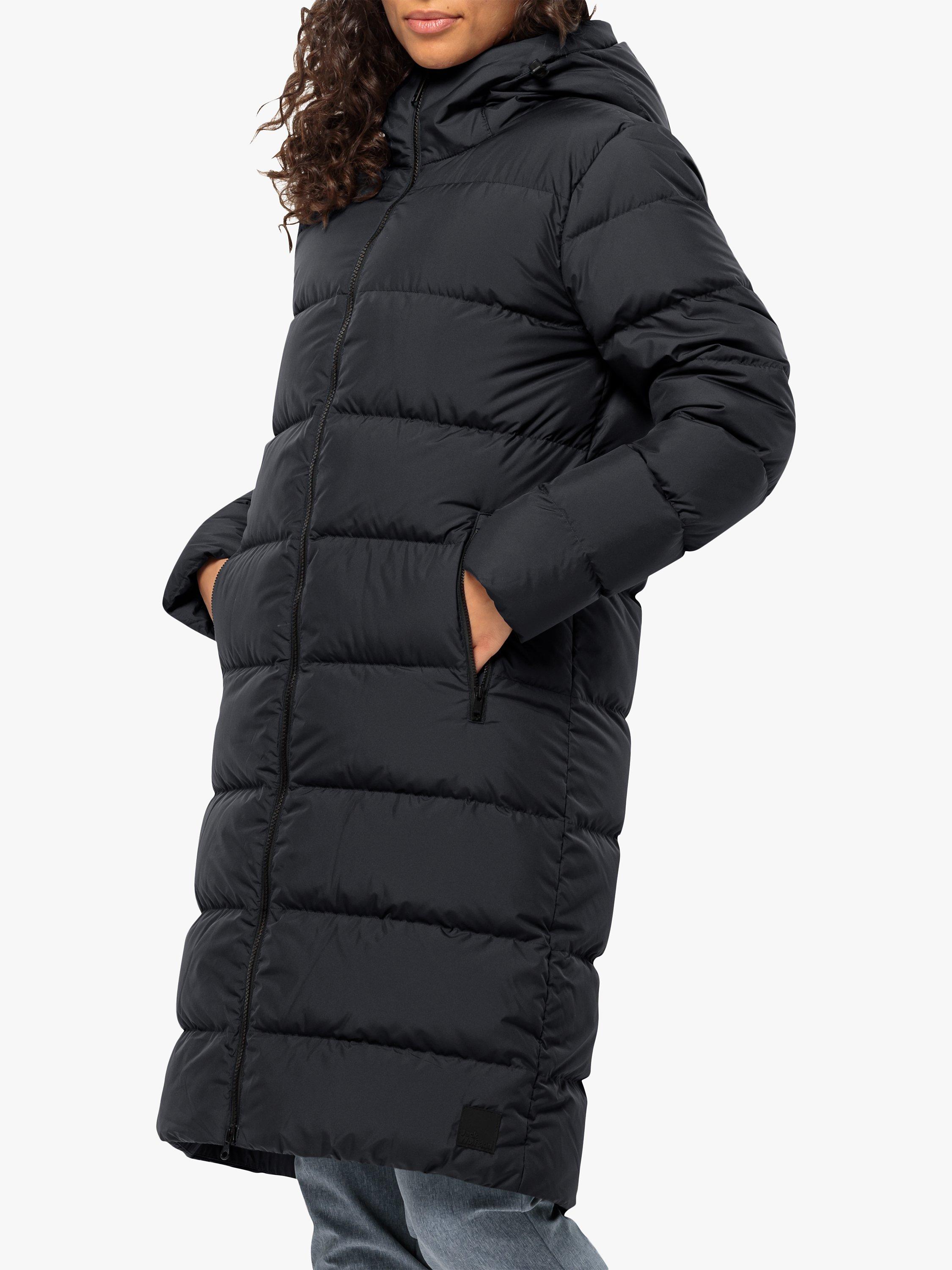 Product image 1 of 6, which shows Jack Wolfskin Frozen Palace Down Coat, Black, XS