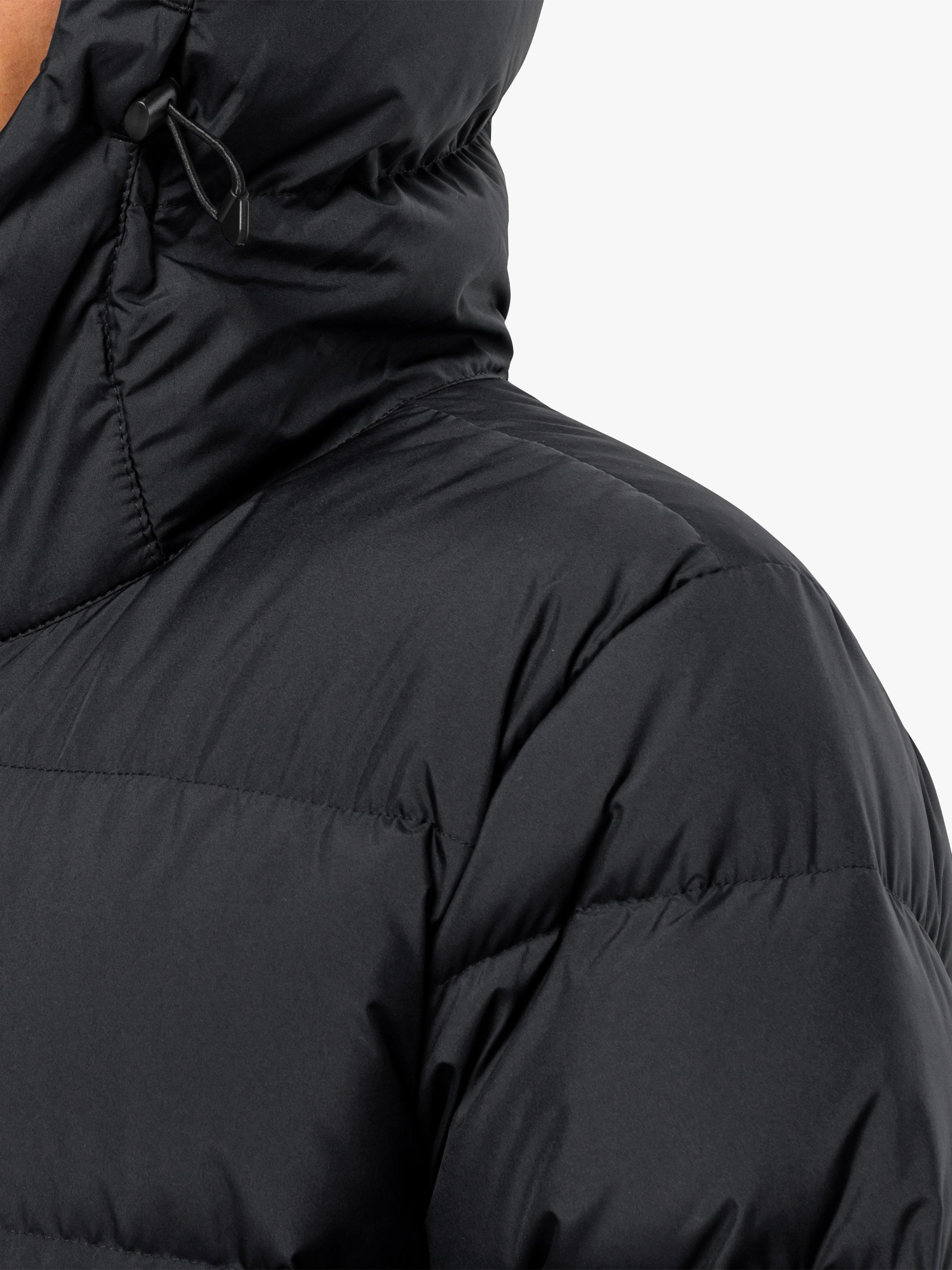 Product image 3 of 6, which shows Jack Wolfskin Frozen Palace Down Coat, Black, XS