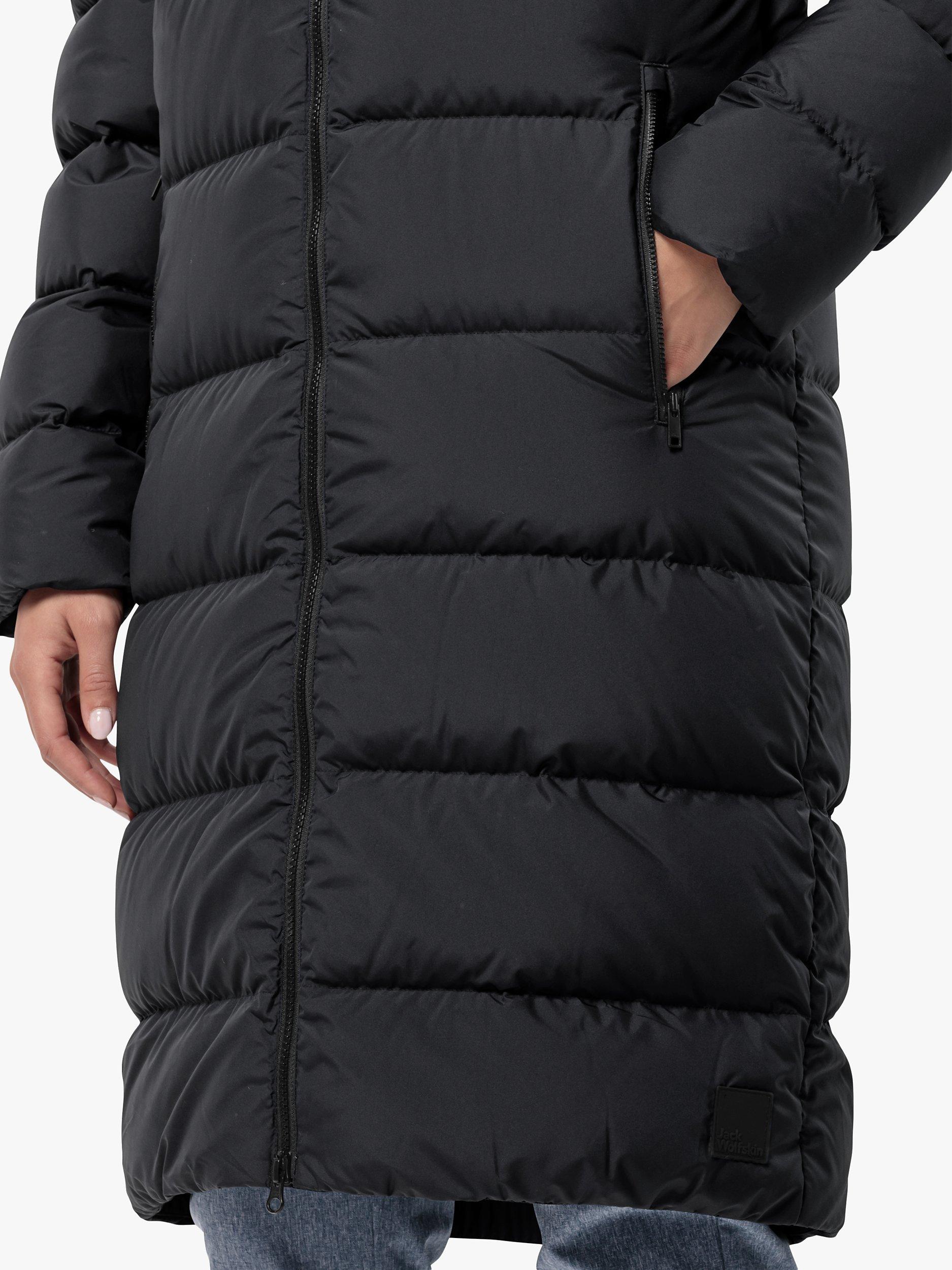 Product image 5 of 6, which shows Jack Wolfskin Frozen Palace Down Coat, Black, XS