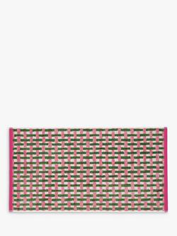 Harlequin x Sophie Robinson Basket Weave Towels, Rose