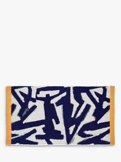 Harlequin x Sophie Robinson Thicket Towels, Lapis
