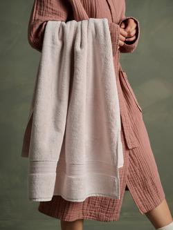 Bedfolk Plush Cotton Towels - view 2, Rose