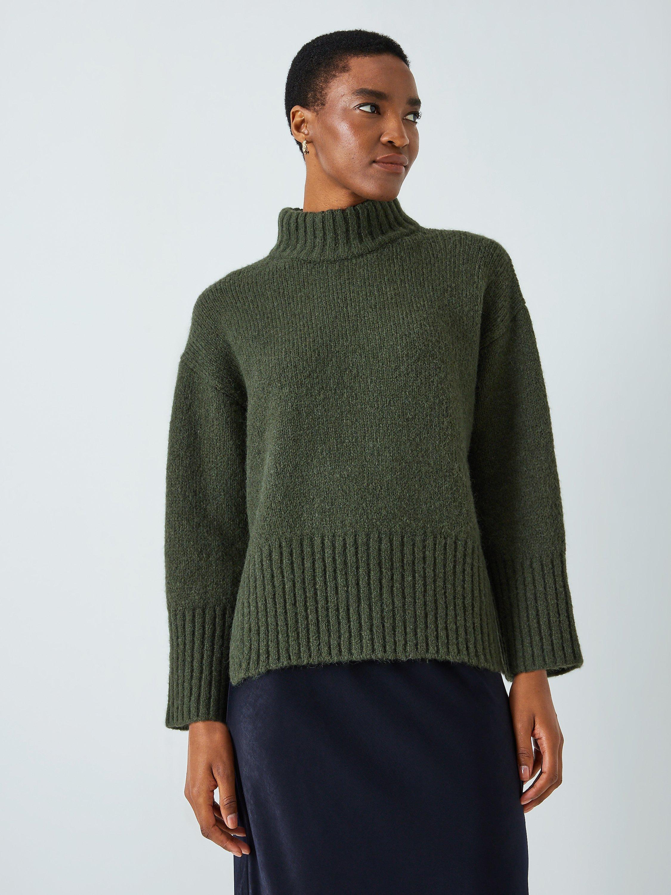 John Lewis Alpaca Wool Blend Turtle Neck Jumper