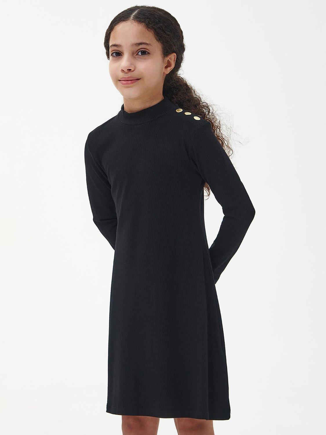 Barbour International Kids' Agusta Dress, Black