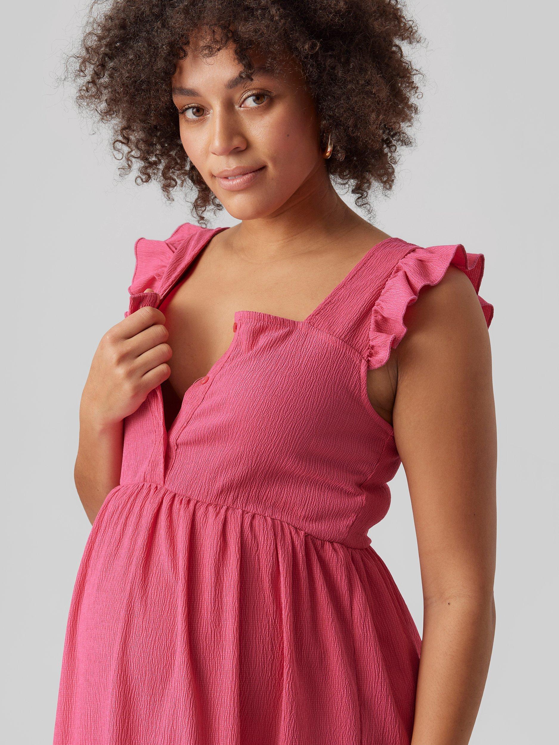 Mamalicious Caileen Lia Maternity Dress, Cabaret