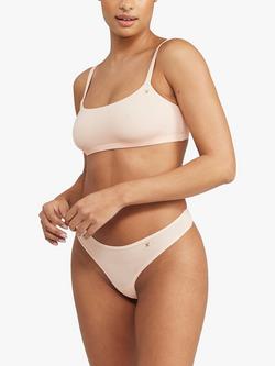Nudea Scoop Neck Bralette, Blush Pink