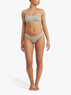 Nudea Scoop Neck Bralette, Forest Fog