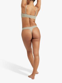 Nudea Dipped Thong - view 2, Forest Fog