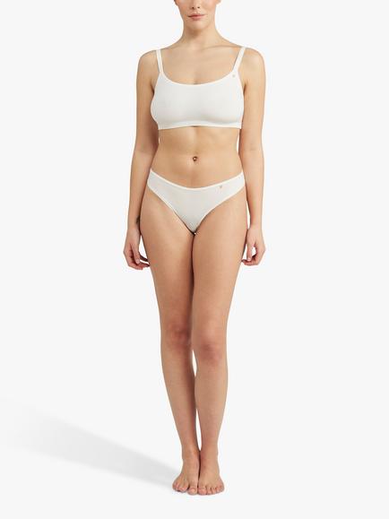 Nudea Dipped Thong, White