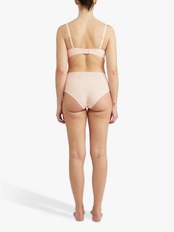 Nudea High Waist Knickers - view 2, Blush Pink