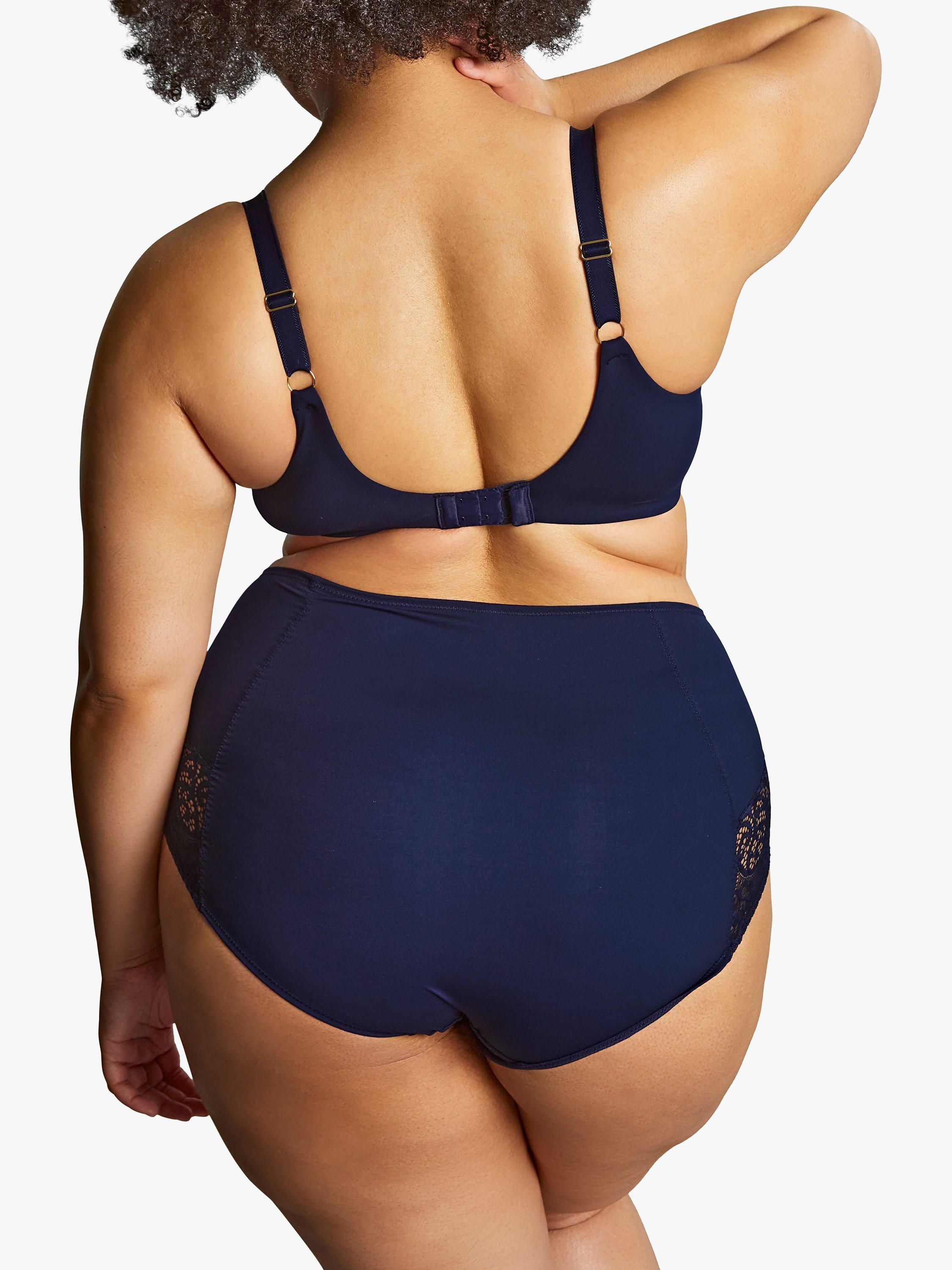Product image 2 of 10, which shows Sculptresse Estel Full Cup Bra, Navy, 34E