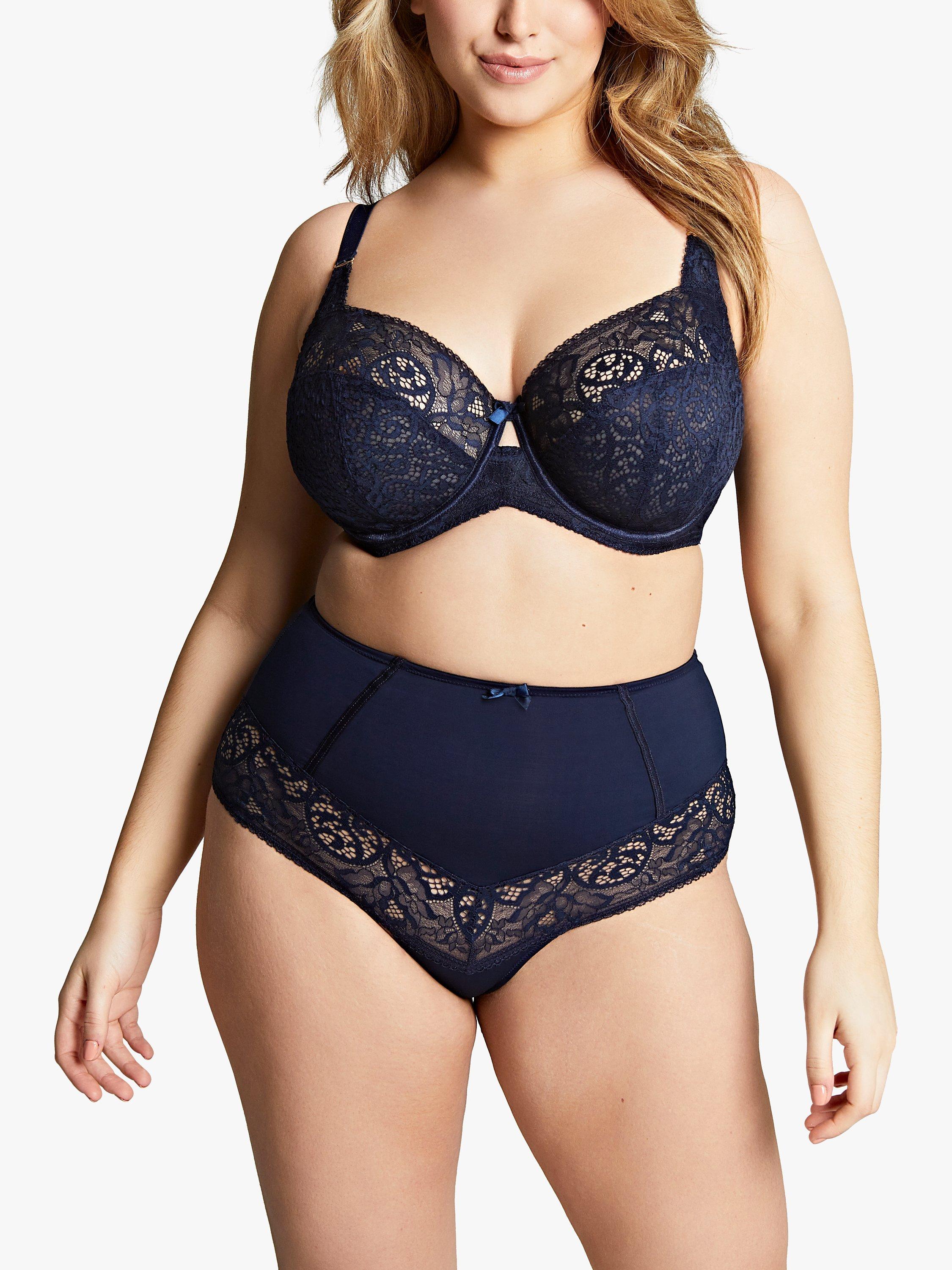 Product image 5 of 10, which shows Sculptresse Estel Full Cup Bra, Navy, 34E