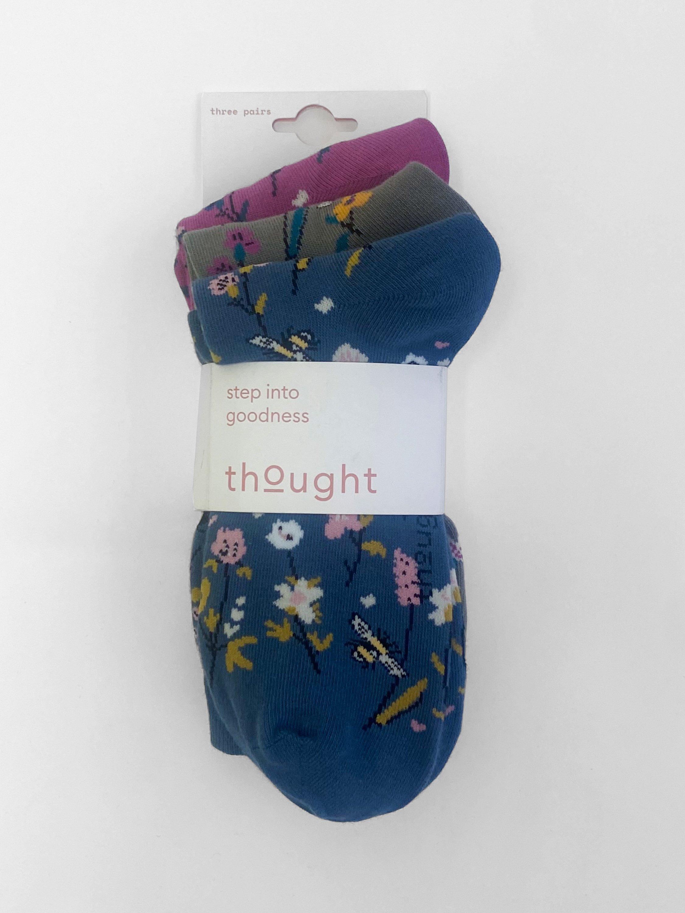 Thought Edana Organic Cotton Bee, Pack of 3, Multi