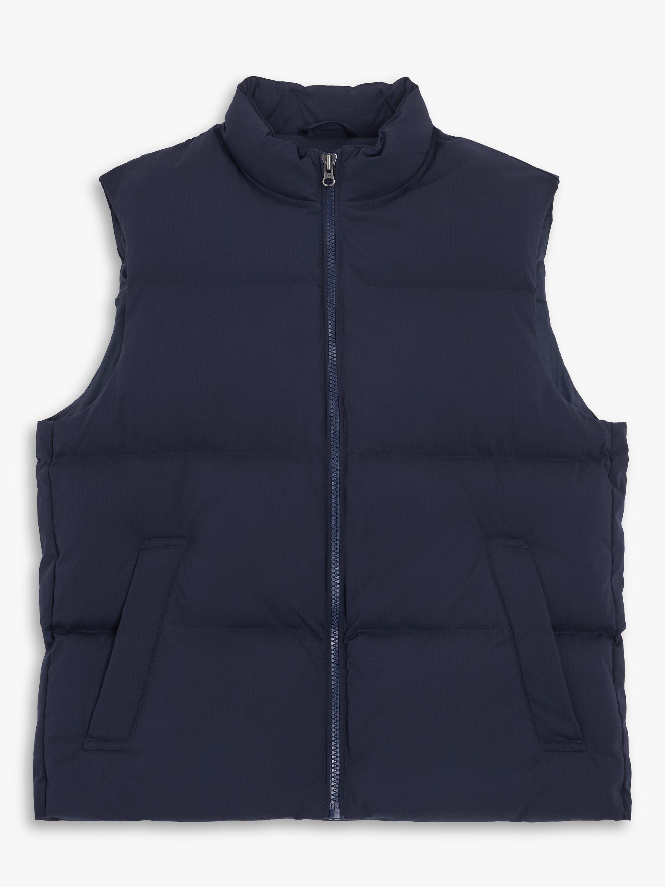 John Lewis ANYDAY Recycled Water Repellent Chunky Puffer Gilet