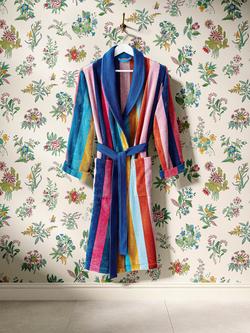 Harlequin x Sophie Robinson Sherbet Stripe Bath Robe - view 2, Multi