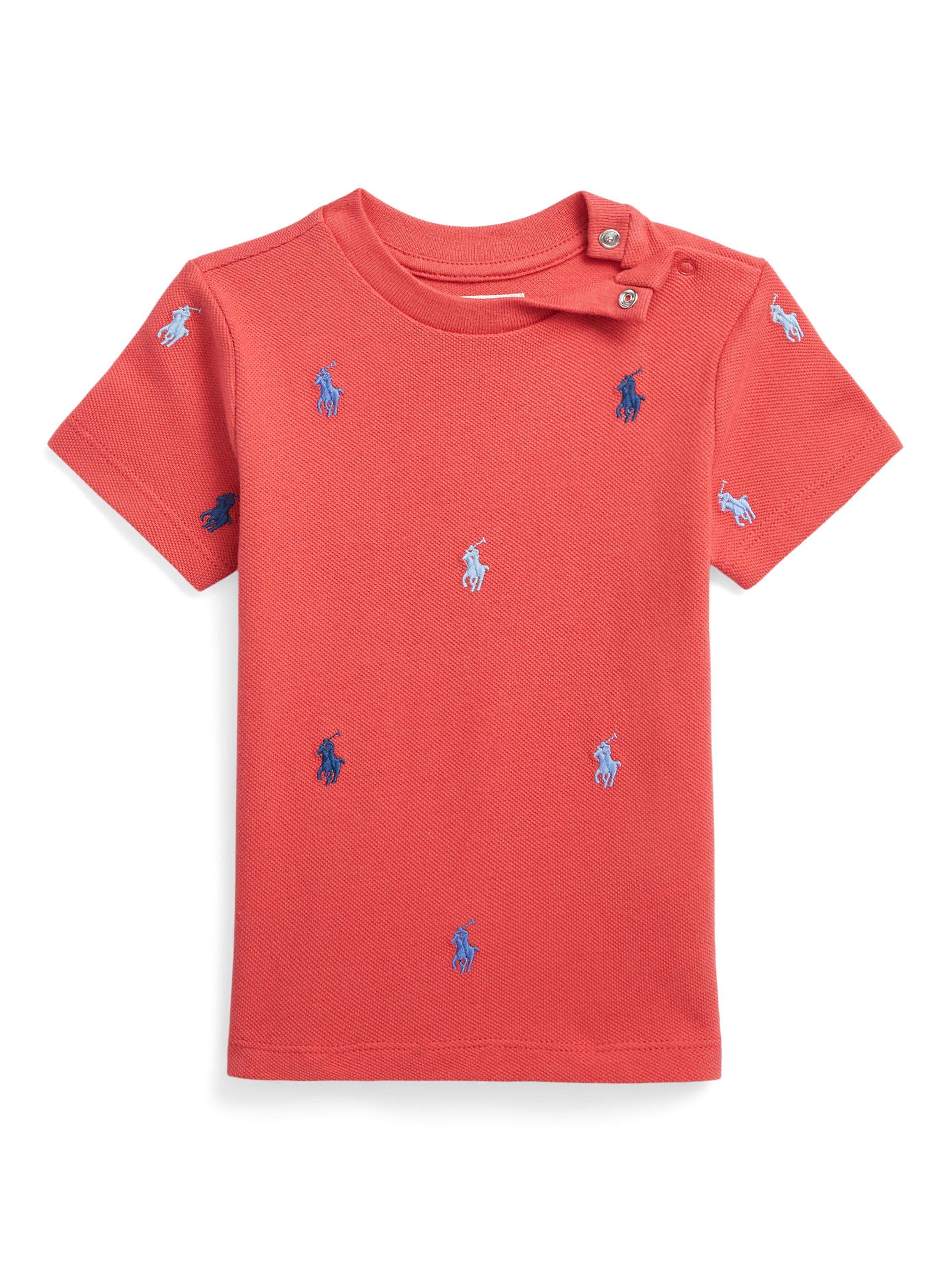 Ralph Lauren Baby All Over Pony Logo Top
