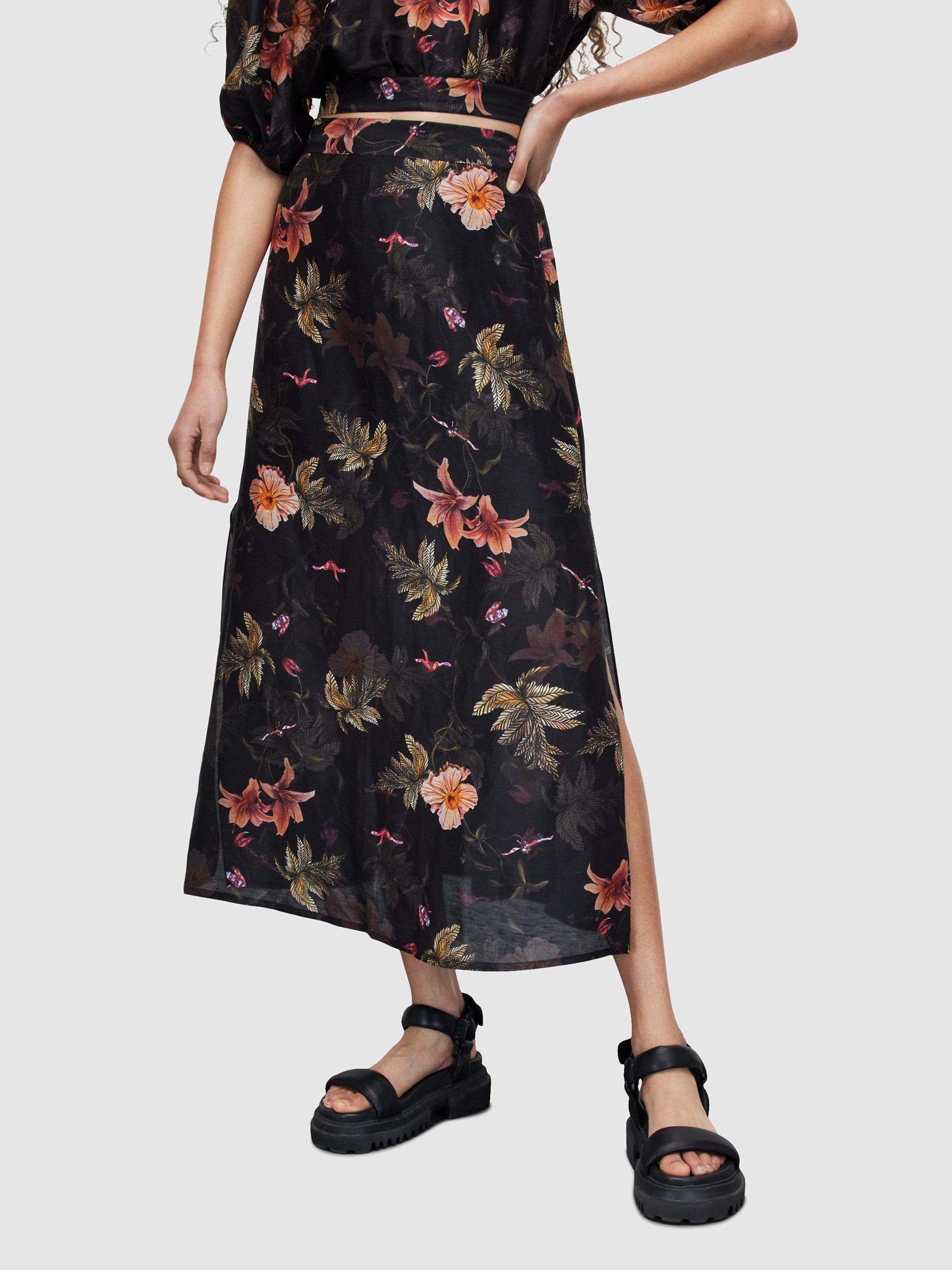 AllSaints Asta Viviana Skirt, Black