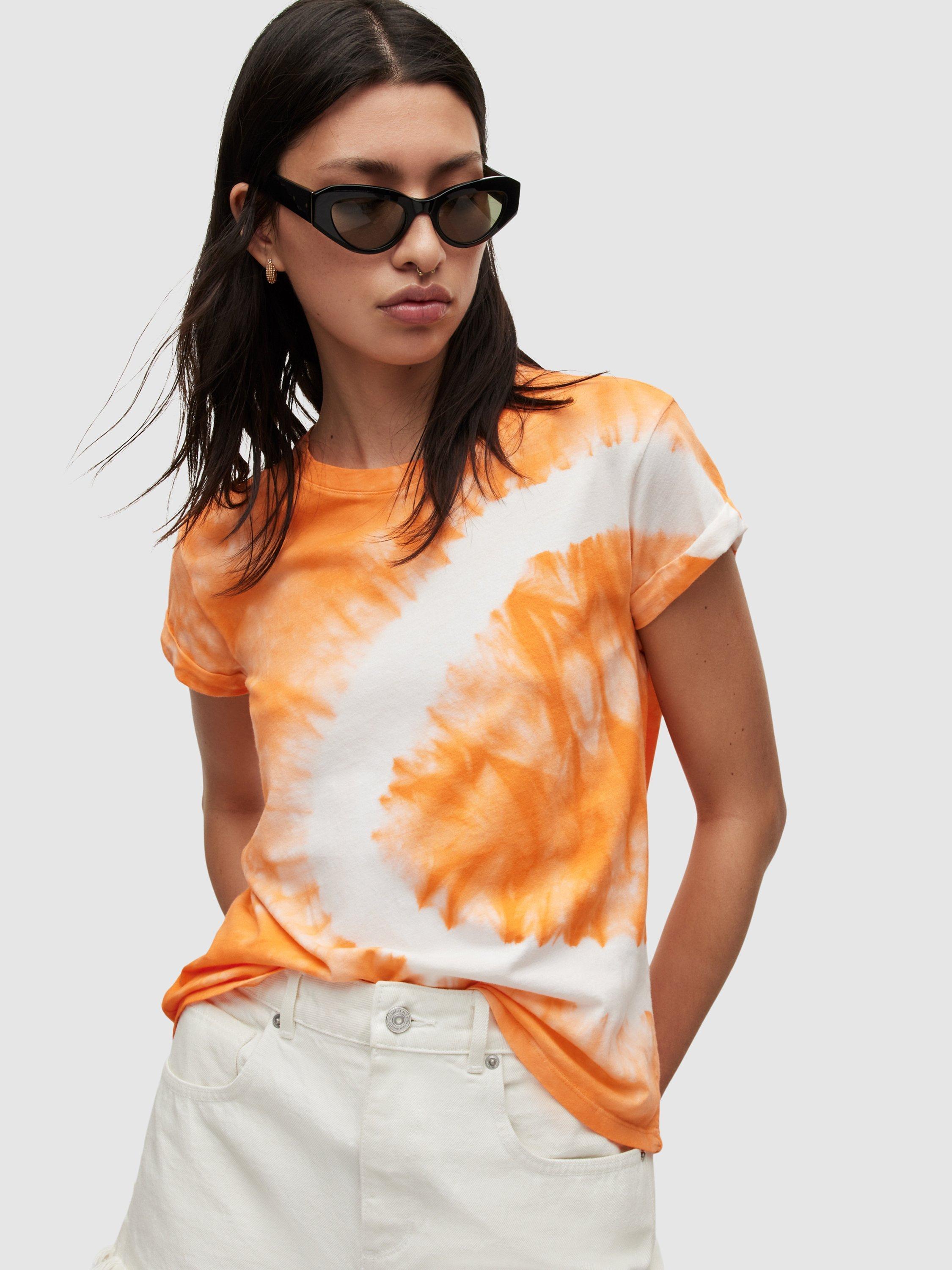 AllSaints Mariana Anna T-Shirt, Orange
