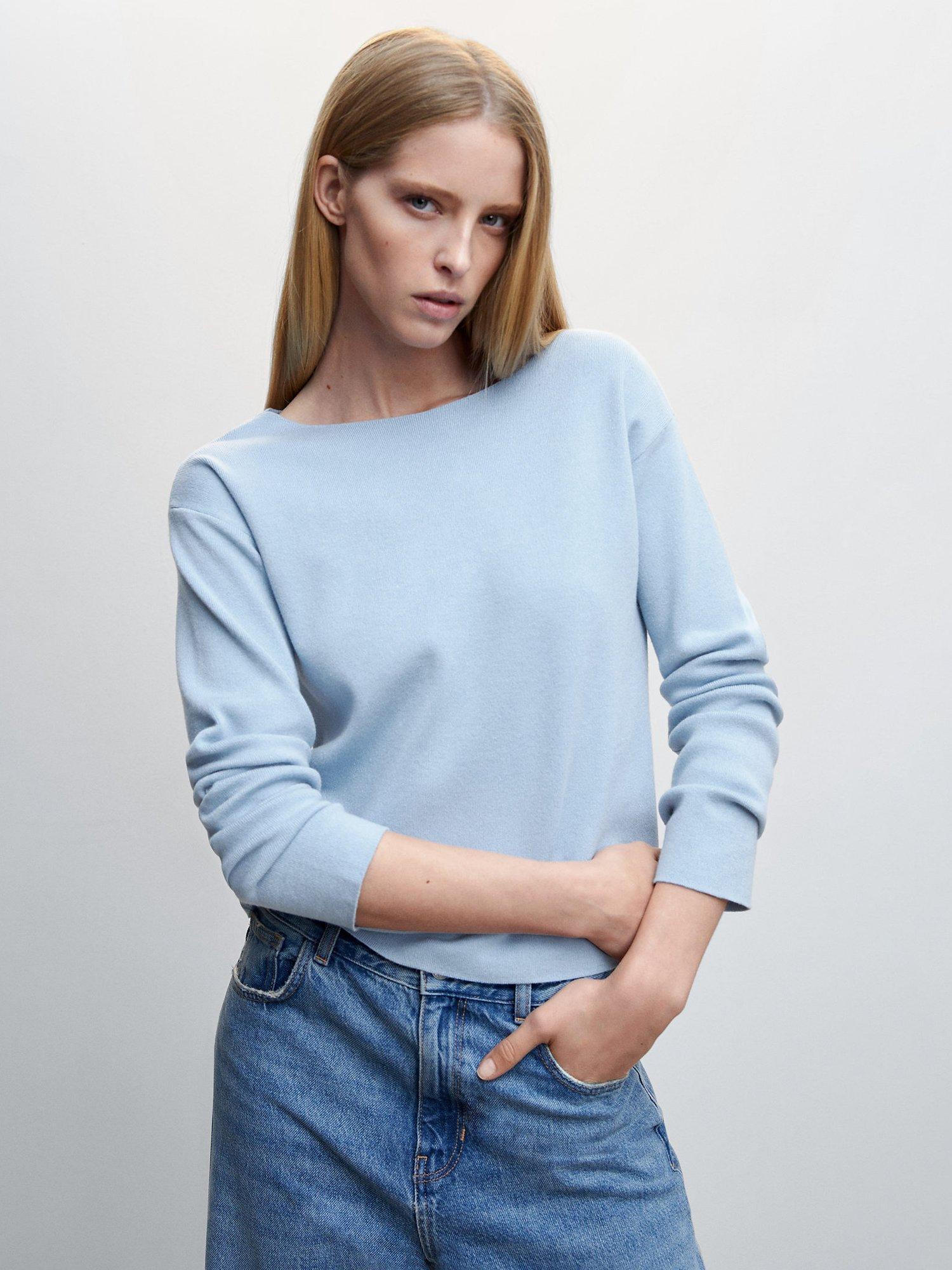 Mango Barca Boat Neck Jumper