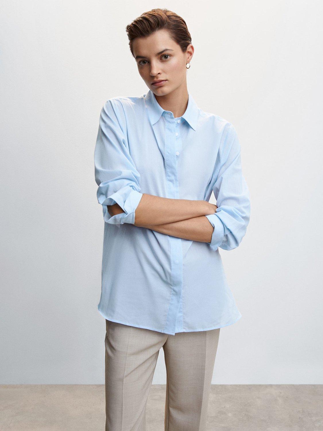 Mango Voila Cotton Shirt