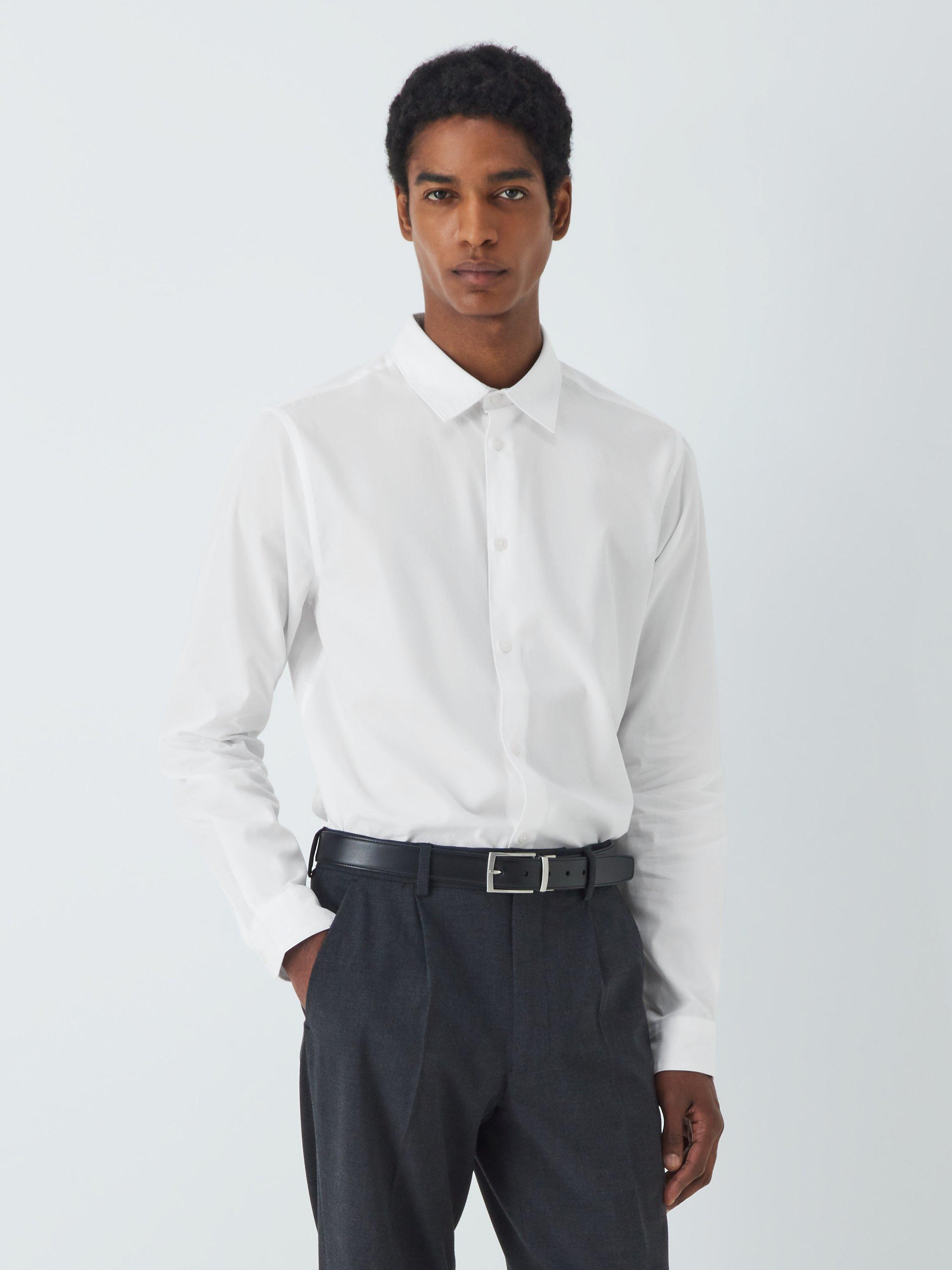 Kin Cotton Poplin Shirt, Bright White