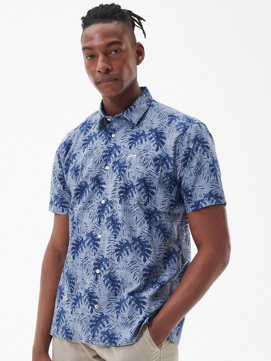 Barbour Copgrave Linen Blend Summer Shirt, Chambray